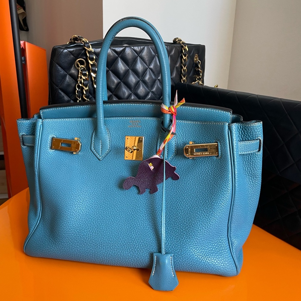 Hermes Birkin 30 in togo leather